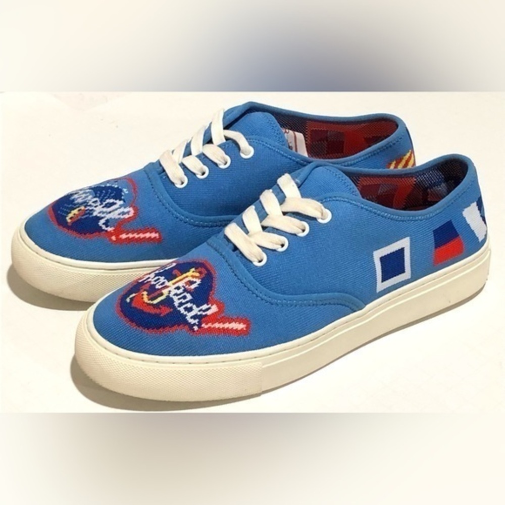 Tory Sport Blue Sneakers